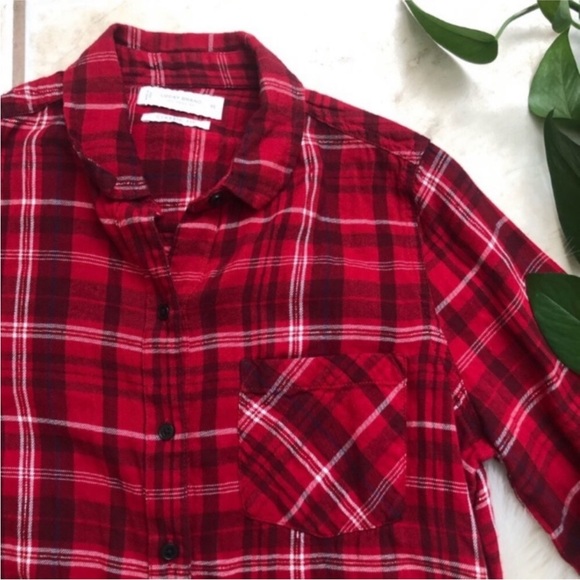 Lucky Brand Plaid Flannel Shirt - Picture 2 of 6